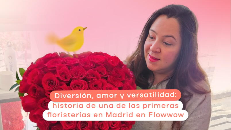 Diversión, amor y versatilidad: historia de una de las primeras floristerías en Madrid en Udora