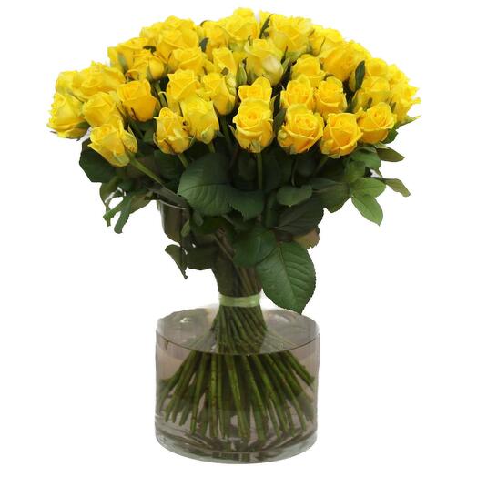 51 yellow roses