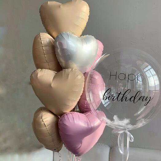 Large set of hearts