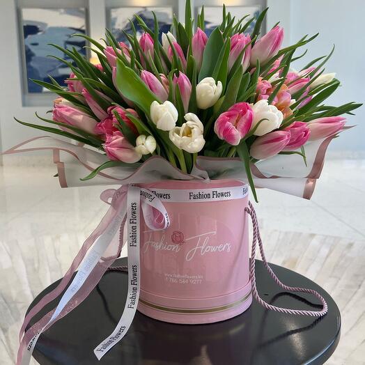 Tulipani in scatola