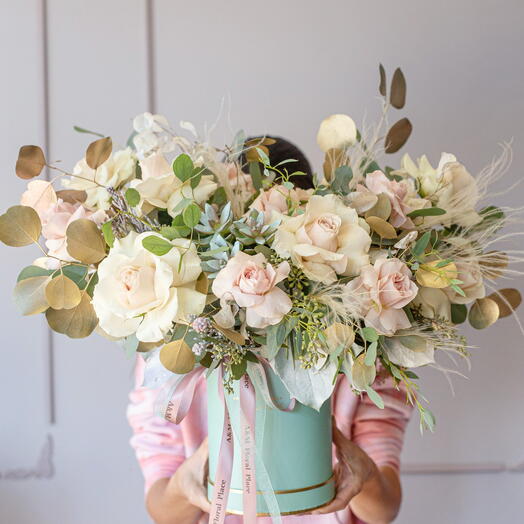 Flower box Tiffany Gold