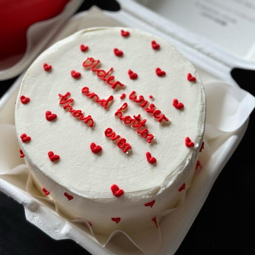 Bento cake older, wiser