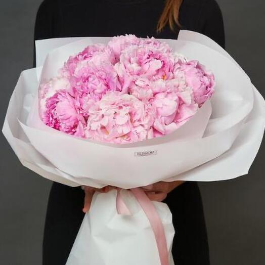 Pink peonies
