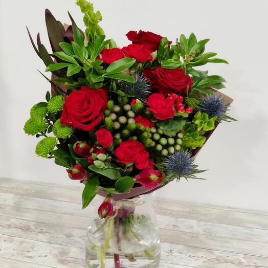 Fantastic hand tied bouquet