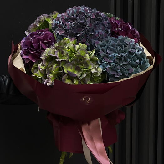 Mezcla de hortensias otoñales