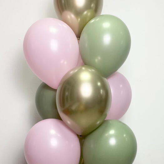 Composition of 11 Balloons
