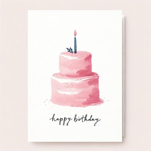 Postcard «Cake»