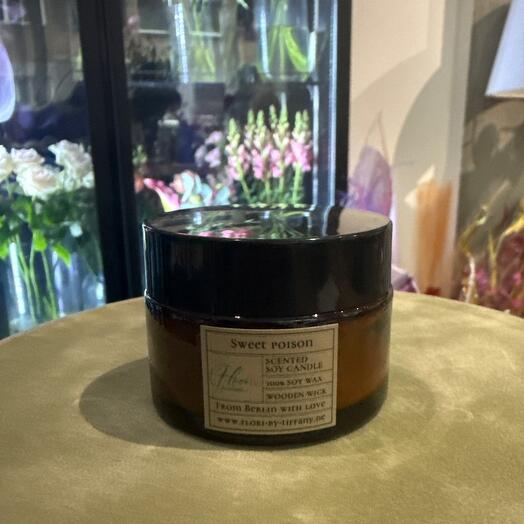 Soy scented candle