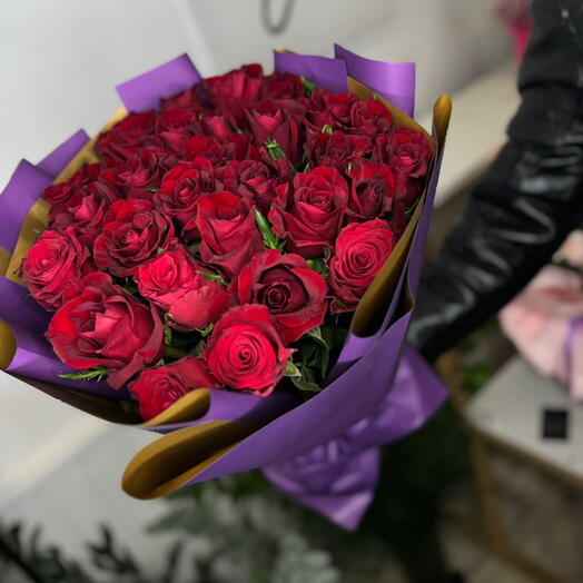 Bouquet Viola di rose