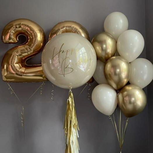 Happy birthday, gold