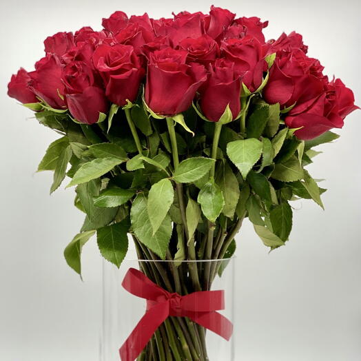 Special roses in vase