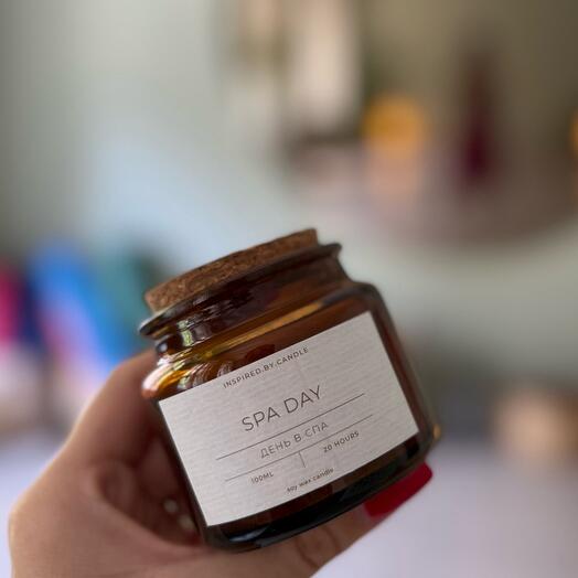 Mini scented candle