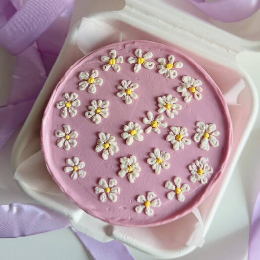 Bento with flowers