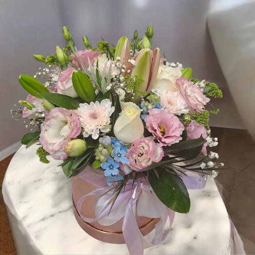 Flowers in a box